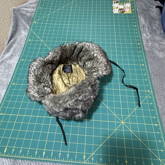 Trapper hat faux fur plaid one size - Picture 8 of 15